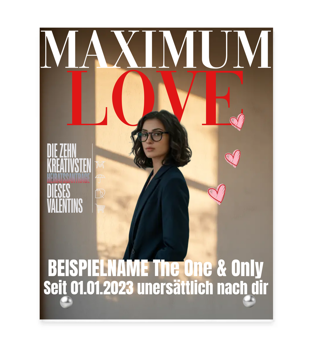 MAXIMUM LOVE - personalisierbar