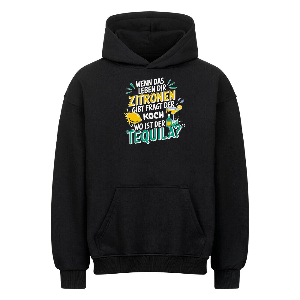 WENN DIR DAS LEBEN Oversized Hoodie