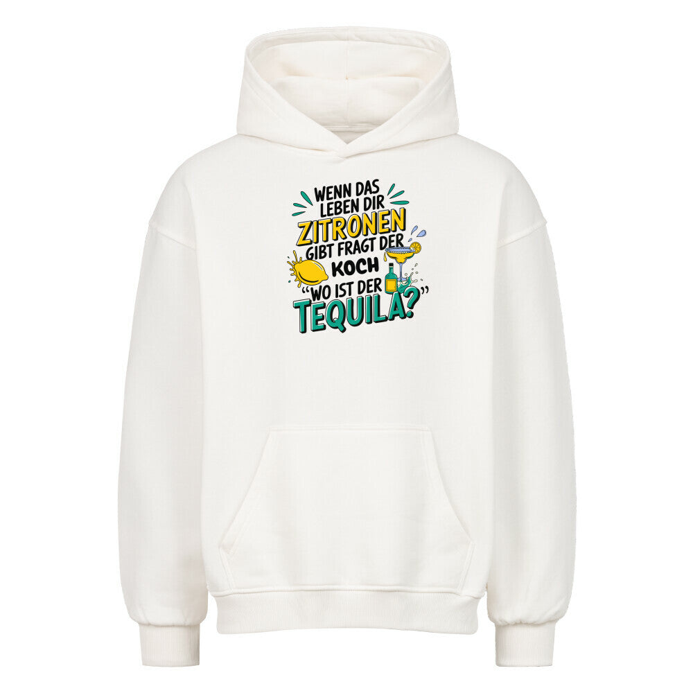 WENN DIR DAS LEBEN Oversized Hoodie