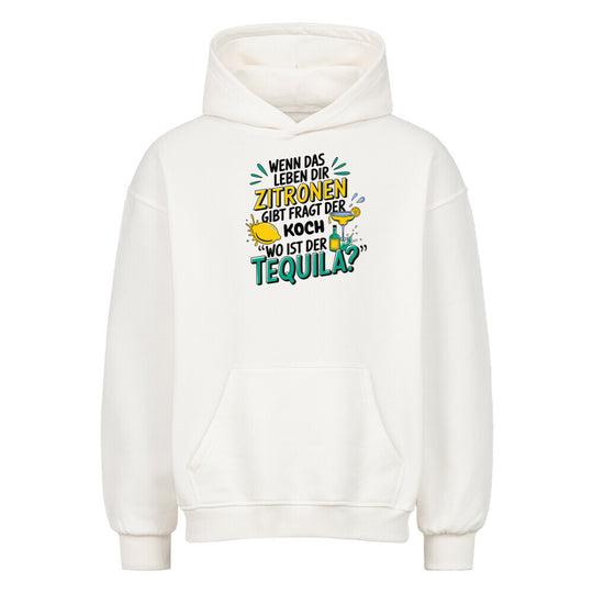 WENN DIR DAS LEBEN Oversized Hoodie