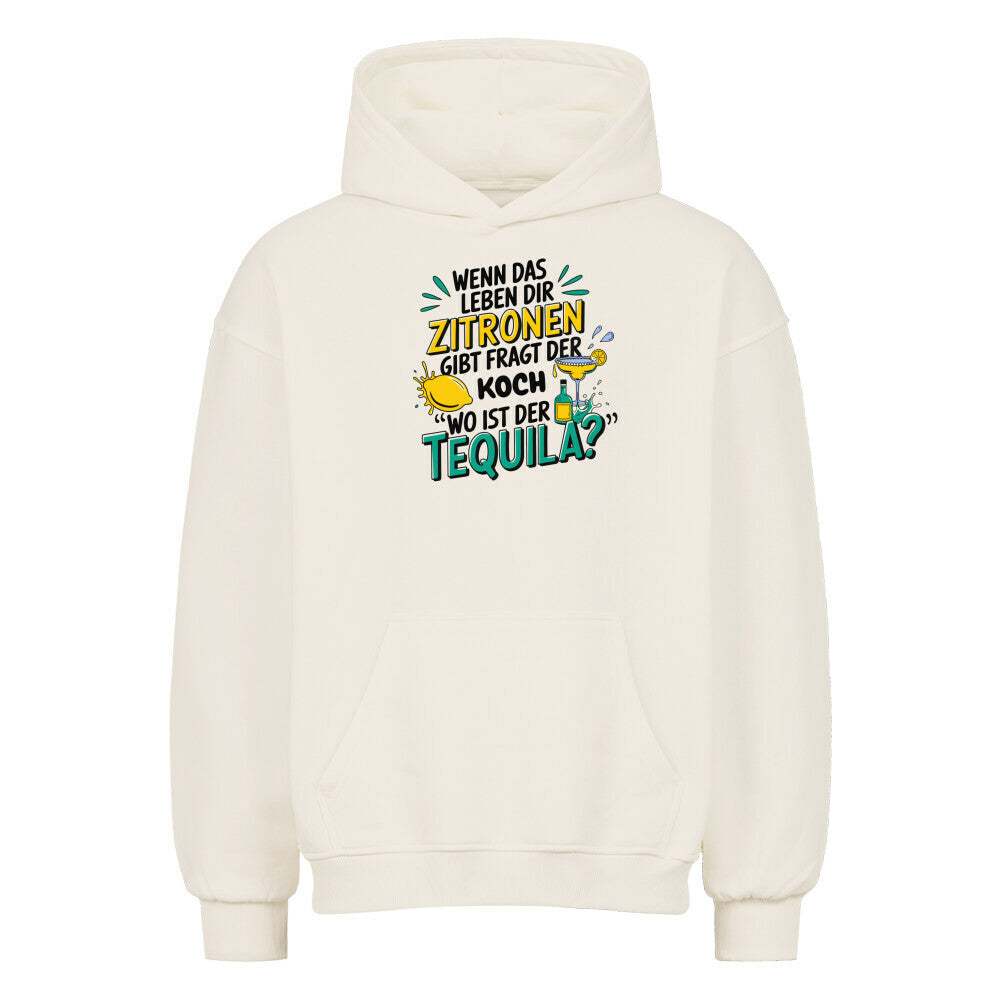 WENN DIR DAS LEBEN Oversized Hoodie