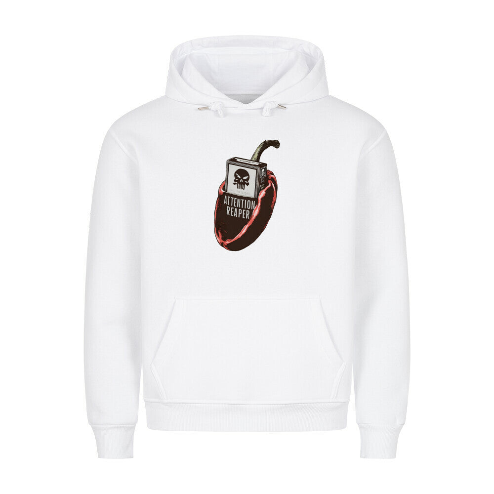ATTENTION REAPER Hoodie mit Kapuze und Kängurutasche – Unisex