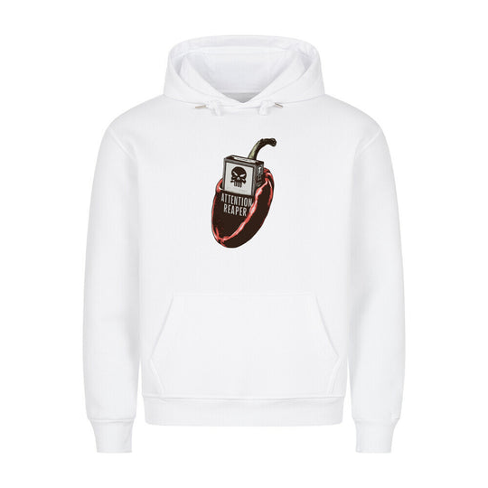 ATTENTION REAPER Hoodie mit Kapuze und Kängurutasche – Unisex