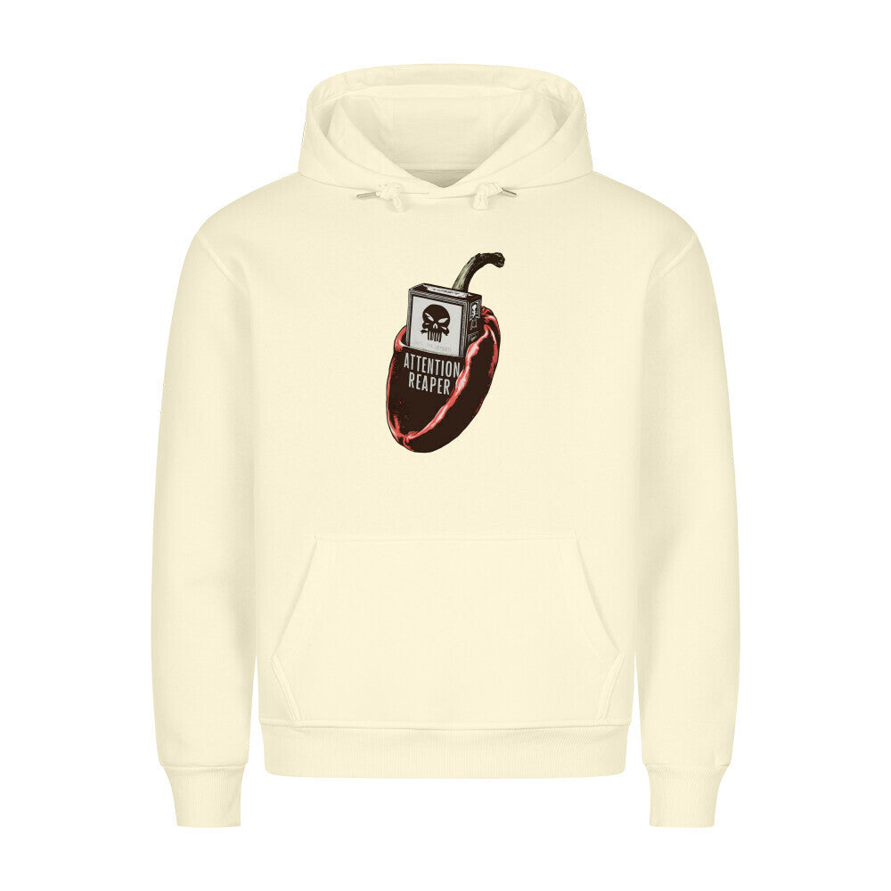 ATTENTION REAPER Hoodie mit Kapuze und Kängurutasche – Unisex