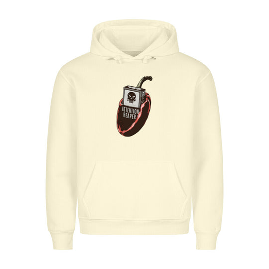 ATTENTION REAPER Hoodie mit Kapuze und Kängurutasche – Unisex