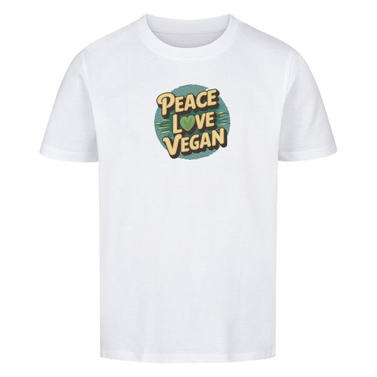 PEACE LOVE Premium Organic Shirt Kids