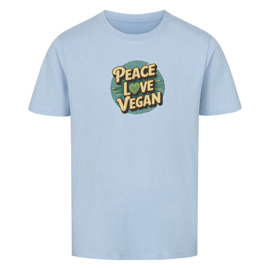 PEACE LOVE Premium Organic Shirt Kids