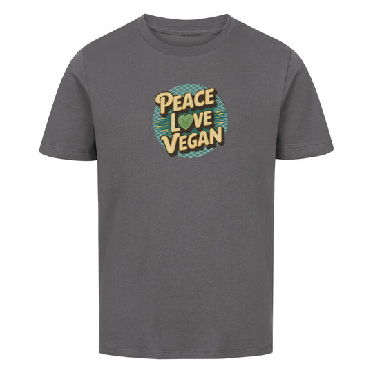 PEACE LOVE Premium Organic Shirt Kids