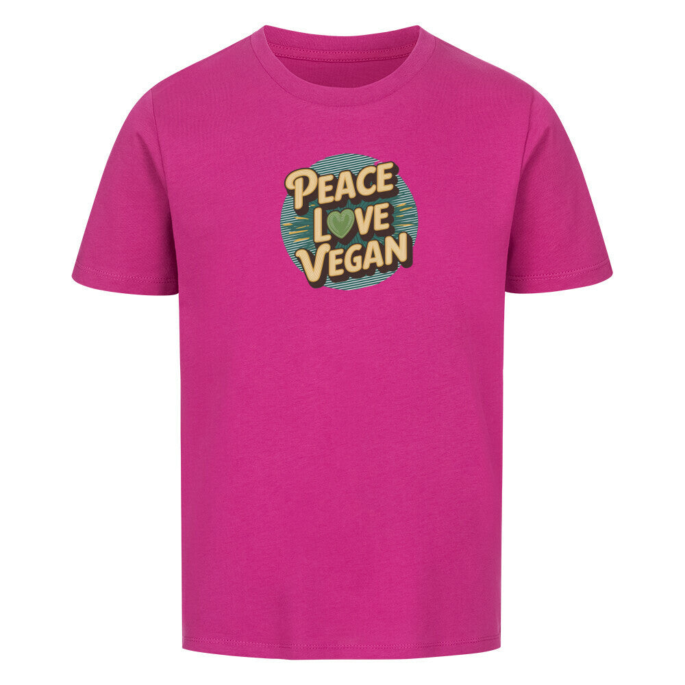 PEACE LOVE Premium Organic Shirt Kids