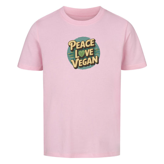 PEACE LOVE Premium Organic Shirt Kids