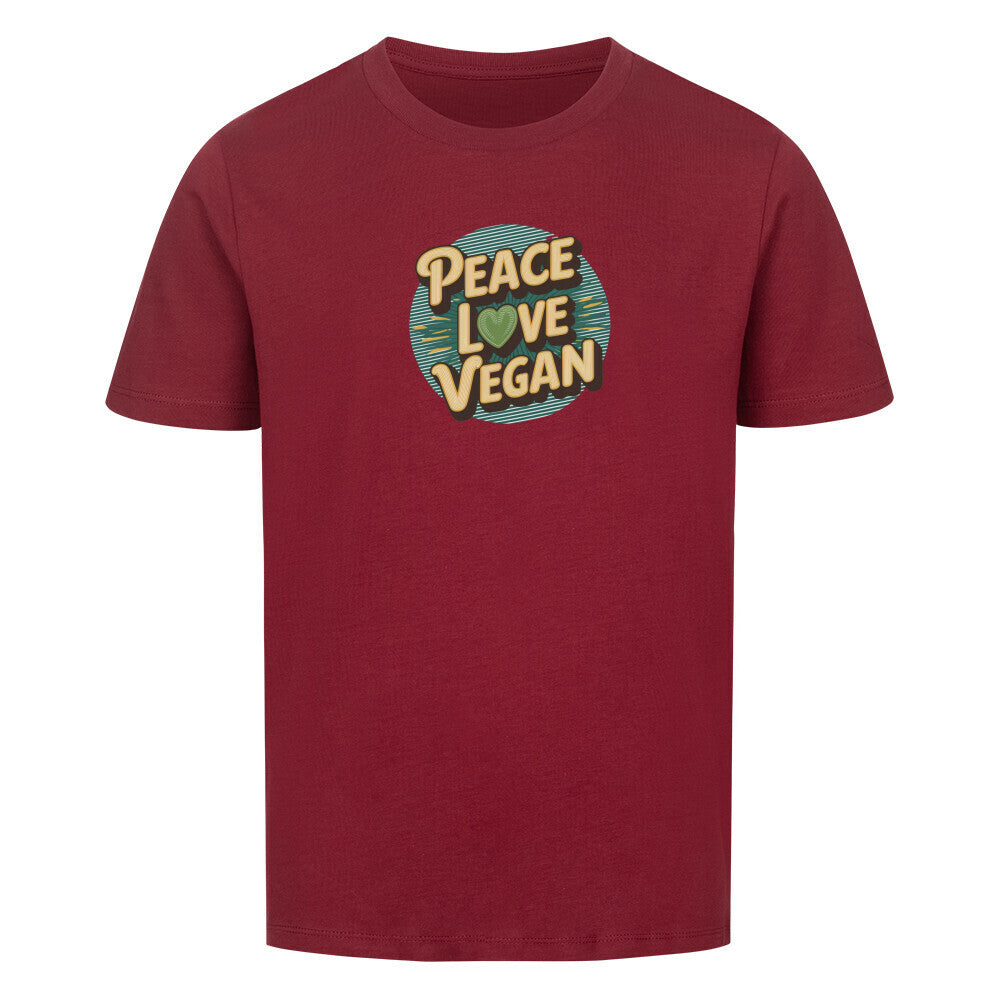 PEACE LOVE Premium Organic Shirt Kids