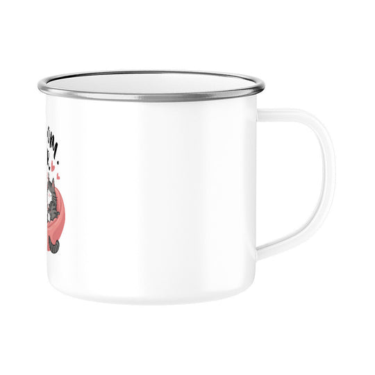 Emaille Tasse