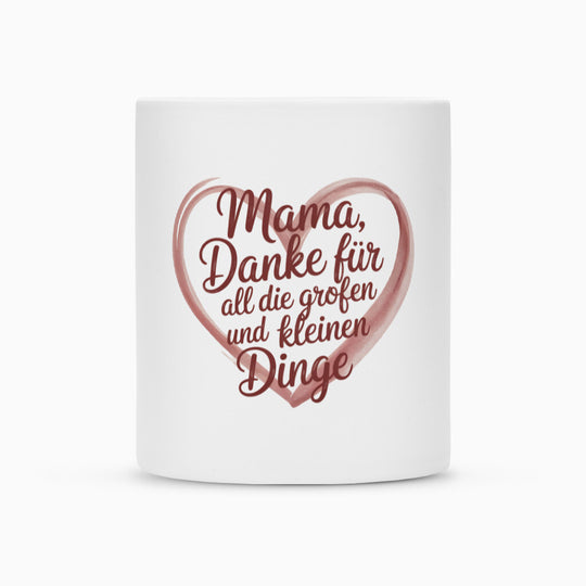 MUTTERTAG Tasse MAMA DANKE
