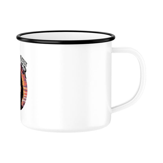 MUTTERTAG Emaille Tasse WORLD GREATEST MOTHER