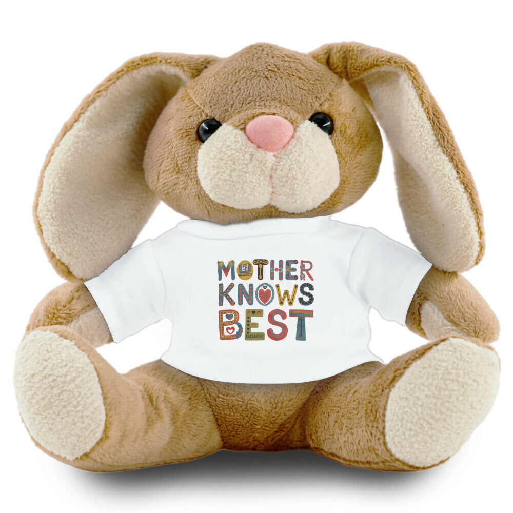 MUTTERTAG Plüschtier Hase MOTHER KNOWS BEST