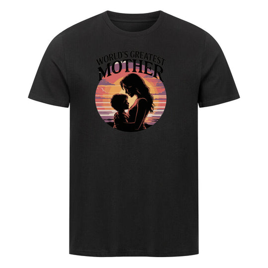 MUTTERTAG Premium Organic Shirt WORLDS GREATEST MOTHER
