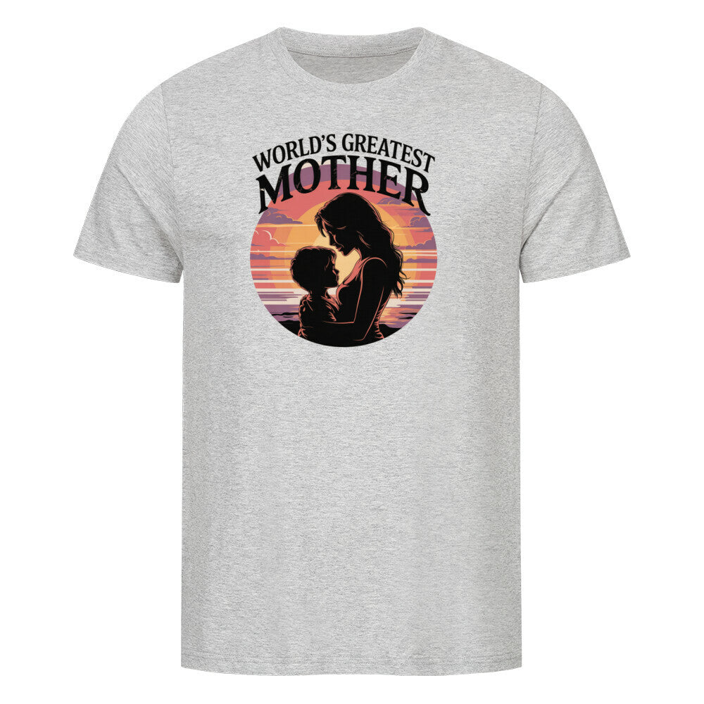 MUTTERTAG Premium Organic Shirt WORLDS GREATEST MOTHER