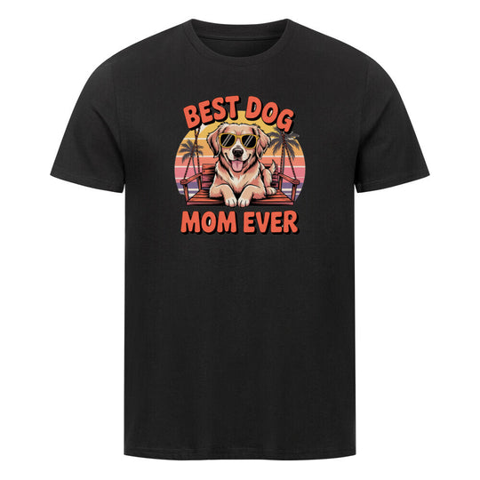 MUTTERTAG Premium Organic Shirt BEST DOG MON EVER