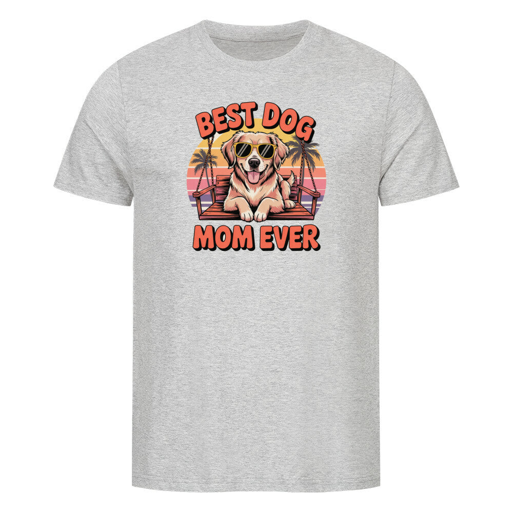 MUTTERTAG Premium Organic Shirt BEST DOG MON EVER