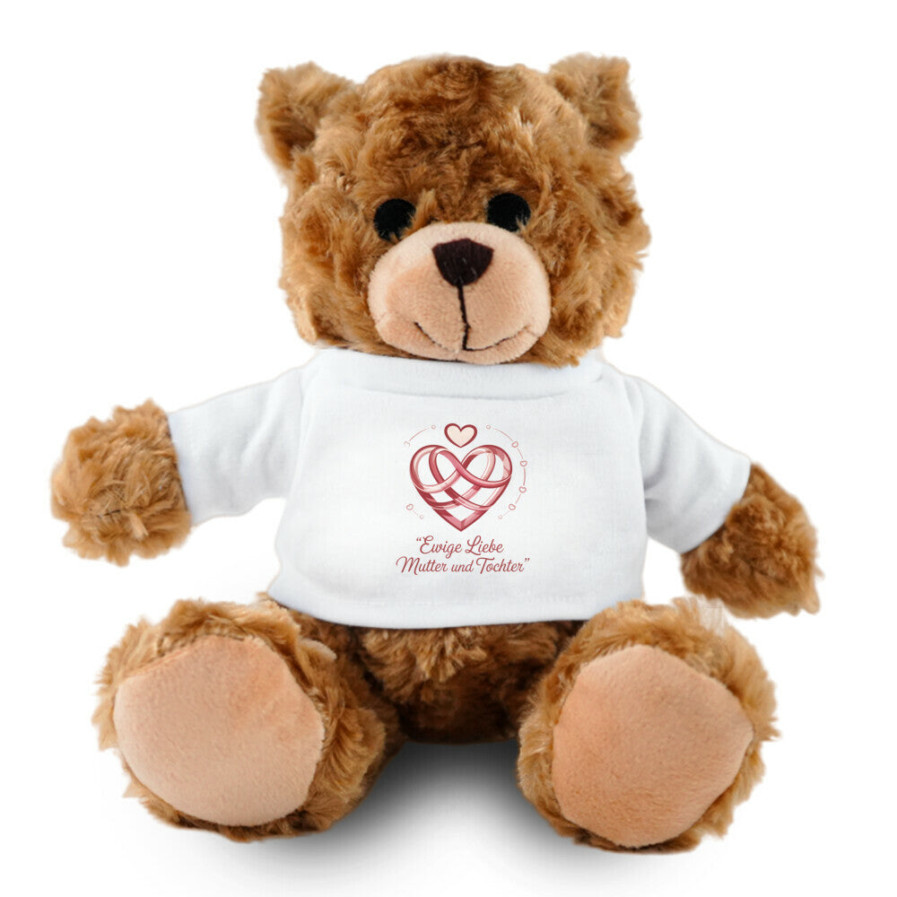 MUTTERTAG Plüschtier Teddy EWIGE KIEBE MUTTER UND TOCHTER