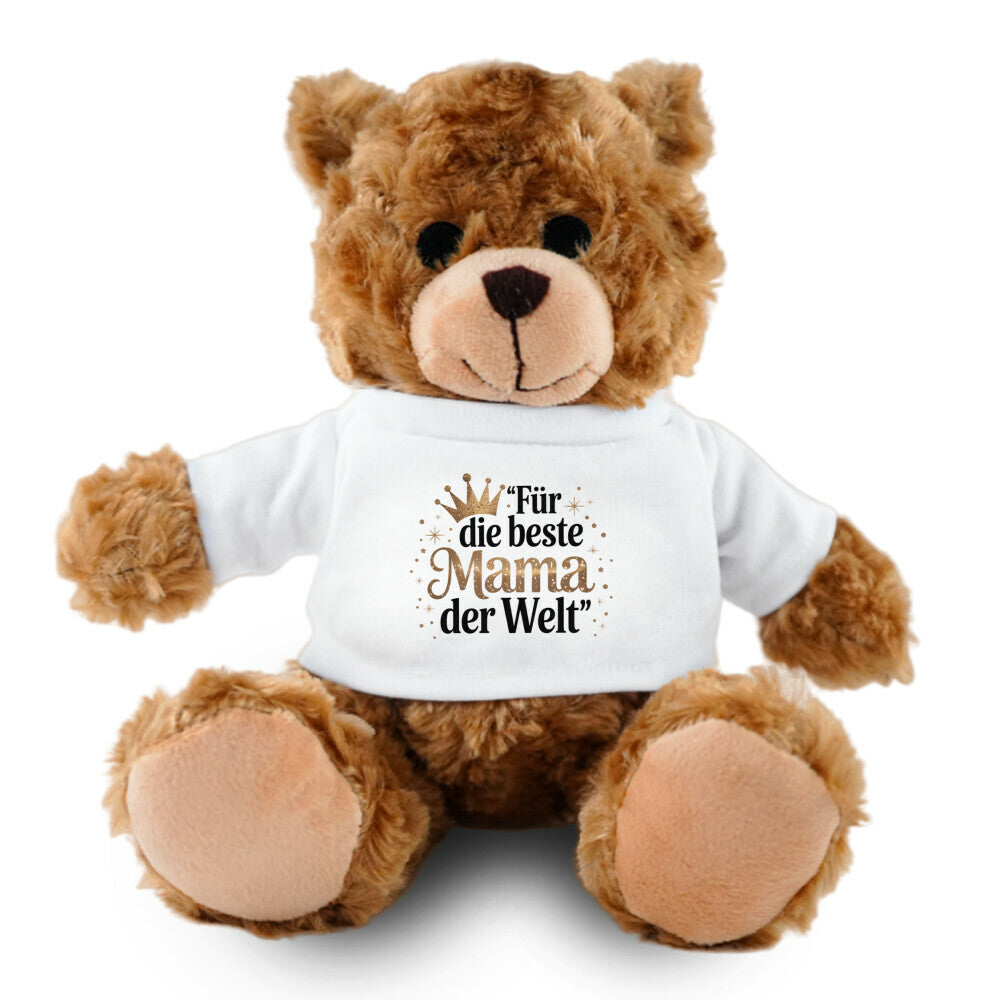 MUTTERTAG Plüschtier Teddy FÜR DIE BESTE MAMA DER WELT