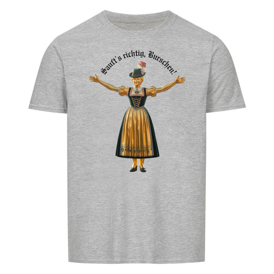 VATERTAG Basic Shirt Unisex SAUFT S RICHTIG BURSCHEN