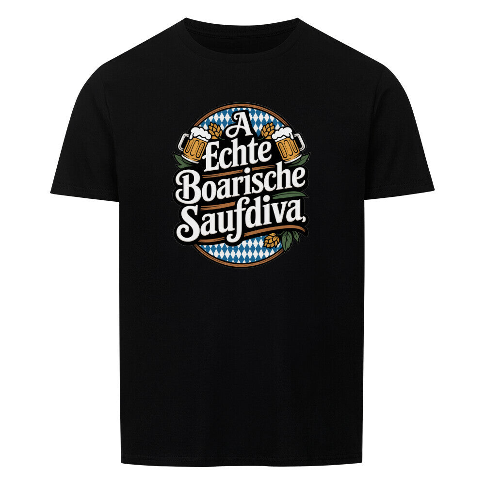 Basic Shirt Unisex A Echte Bayerische Saufdiva