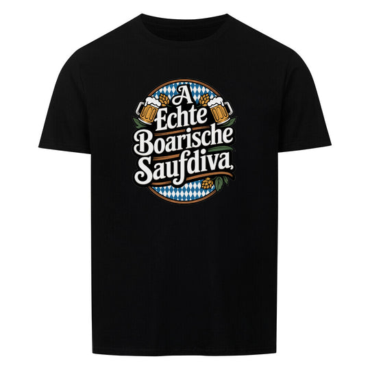 Basic Shirt Unisex A Echte Bayerische Saufdiva