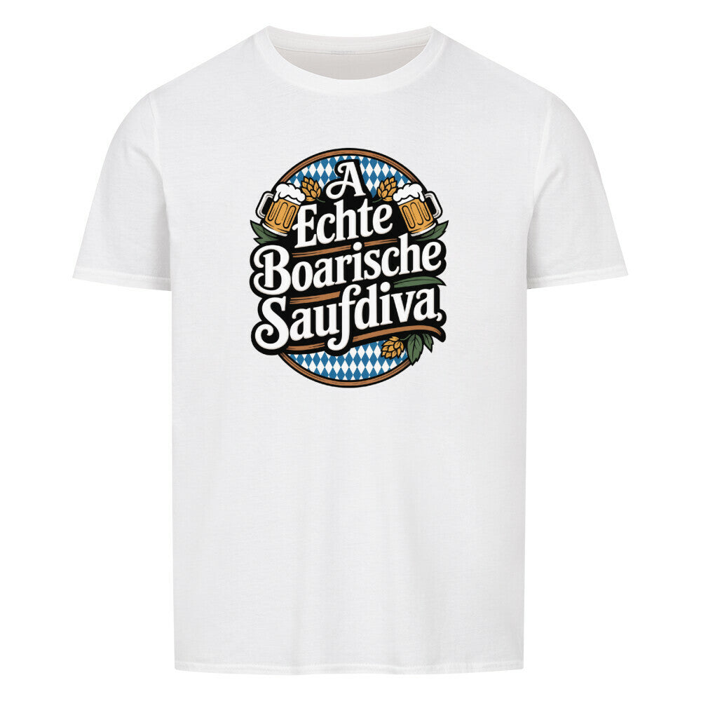 Basic Shirt Unisex A Echte Bayerische Saufdiva