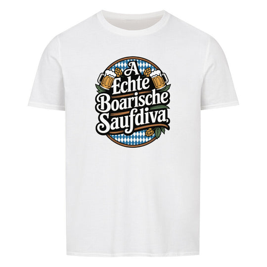 Basic Shirt Unisex A Echte Bayerische Saufdiva