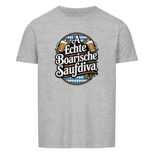 Basic Shirt Unisex A Echte Bayerische Saufdiva