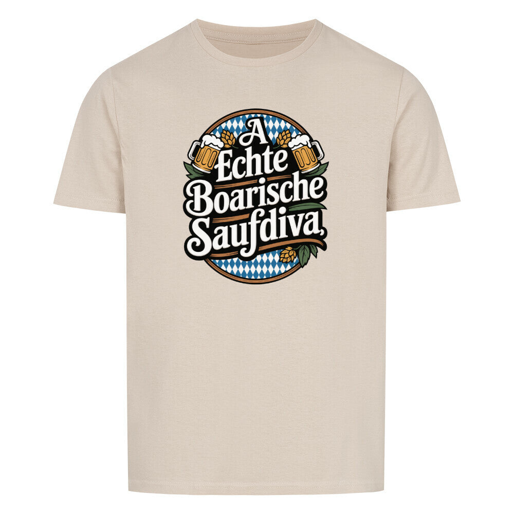 Basic Shirt Unisex A Echte Bayerische Saufdiva