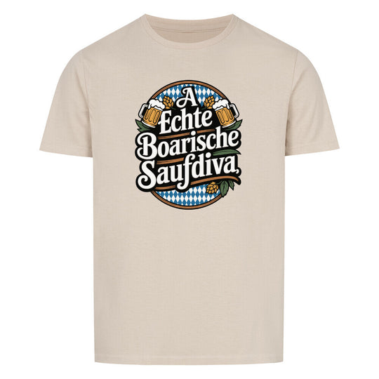Basic Shirt Unisex A Echte Bayerische Saufdiva