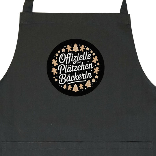 Latzschürze – OFFIZIELLE PLÄTZCHENBÄCKERIN – Unisex Bib Apron