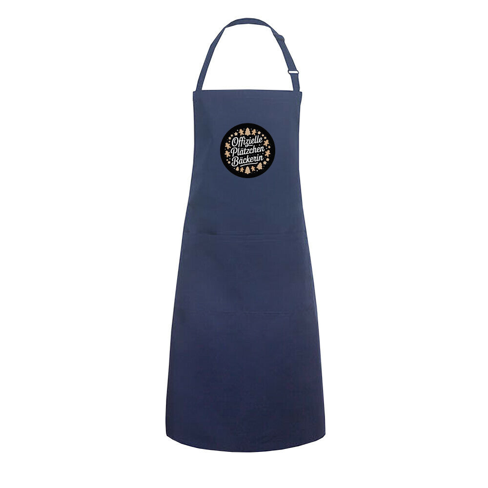 Latzschürze – OFFIZIELLE PLÄTZCHENBÄCKERIN – Unisex Bib Apron