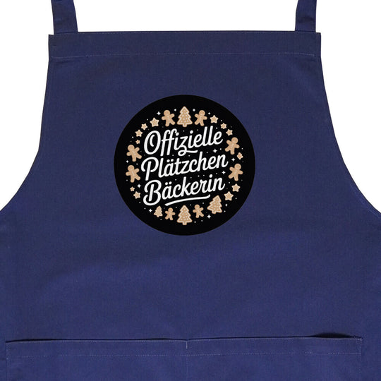 Latzschürze – OFFIZIELLE PLÄTZCHENBÄCKERIN – Unisex Bib Apron