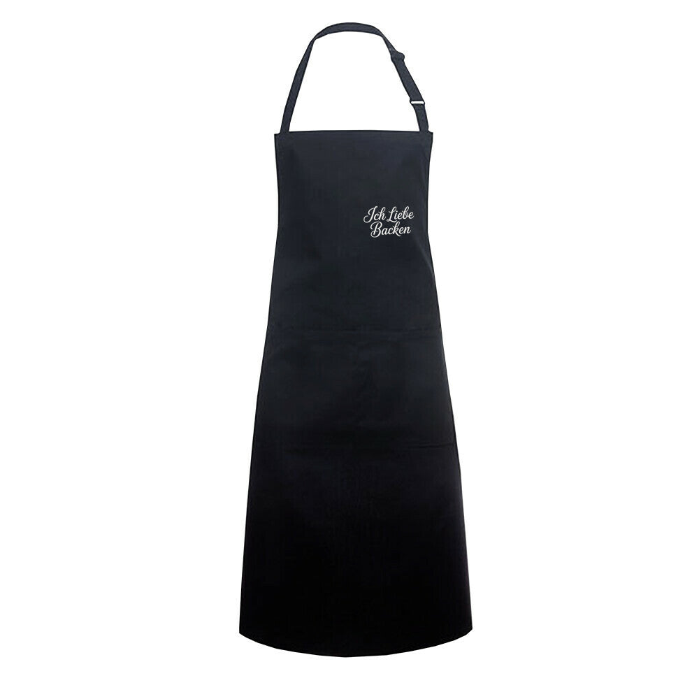 Latzschürze ICH LIEBE BACKEN