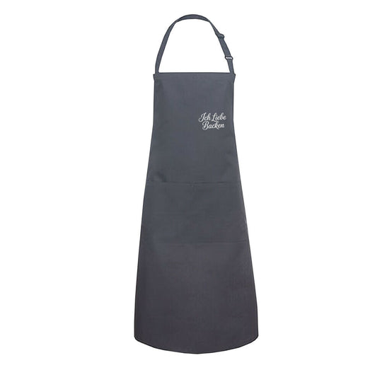 Latzschürze ICH LIEBE BACKEN