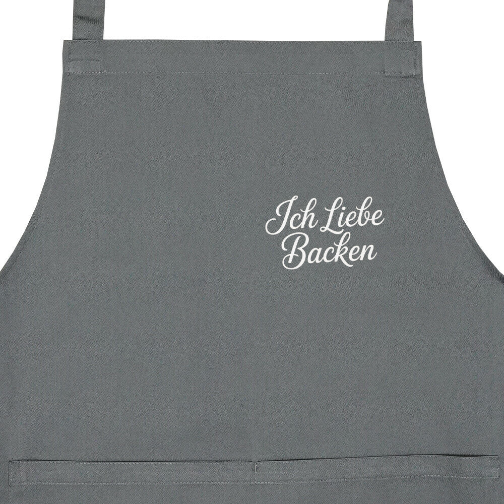 Latzschürze ICH LIEBE BACKEN