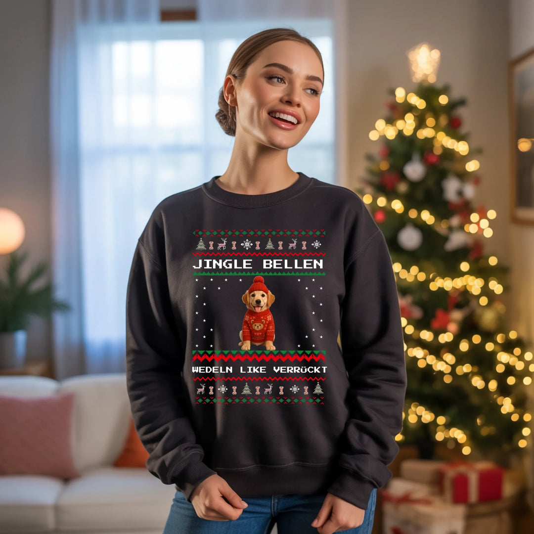 JINGLE BELLEN SWEATER - personalisierbar