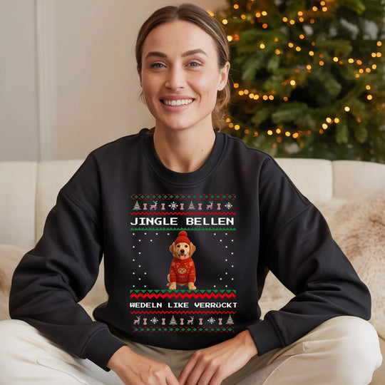 JINGLE BELLEN SWEATER - personalisierbar