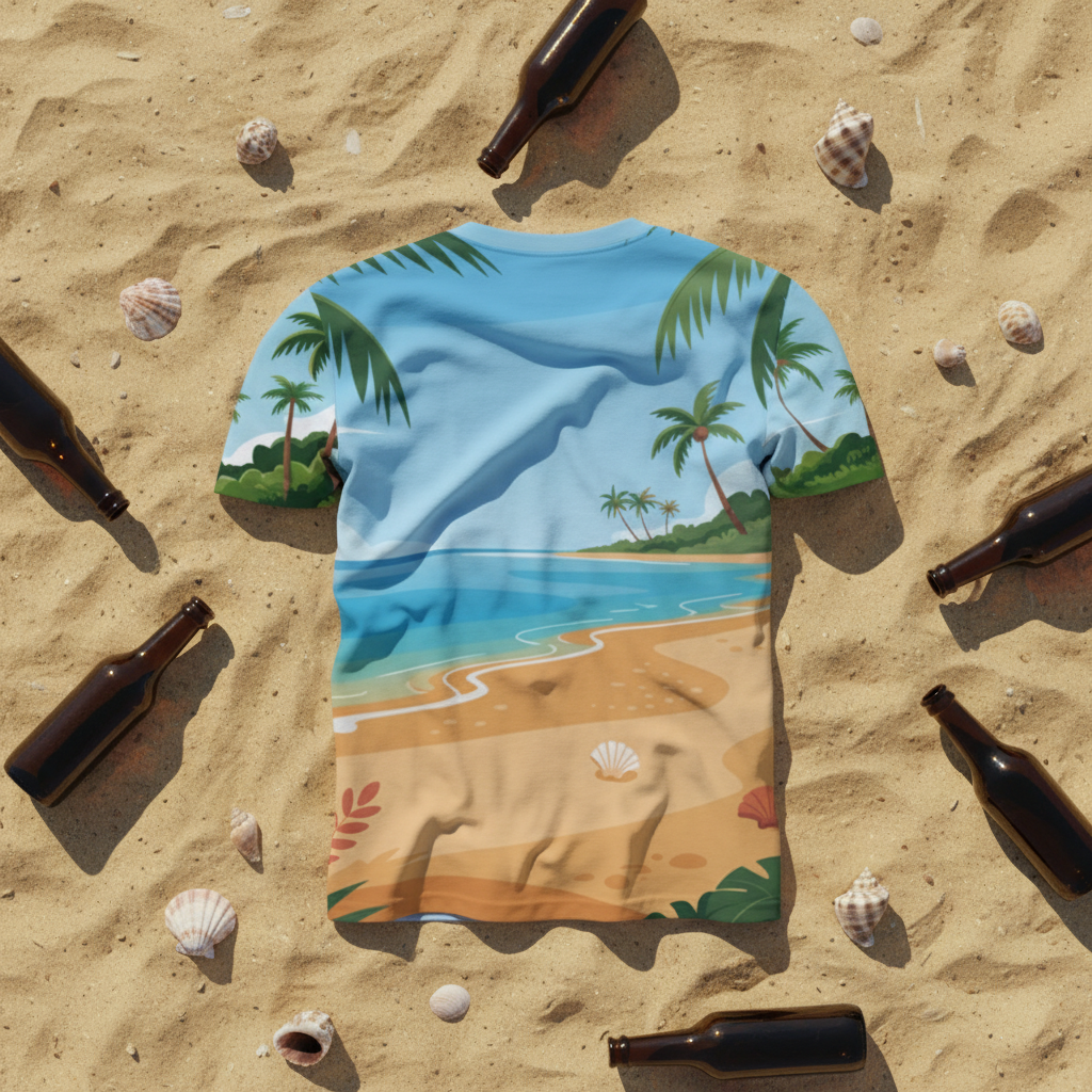 LECKER BIERCHEN Alloverprint T-Shirt